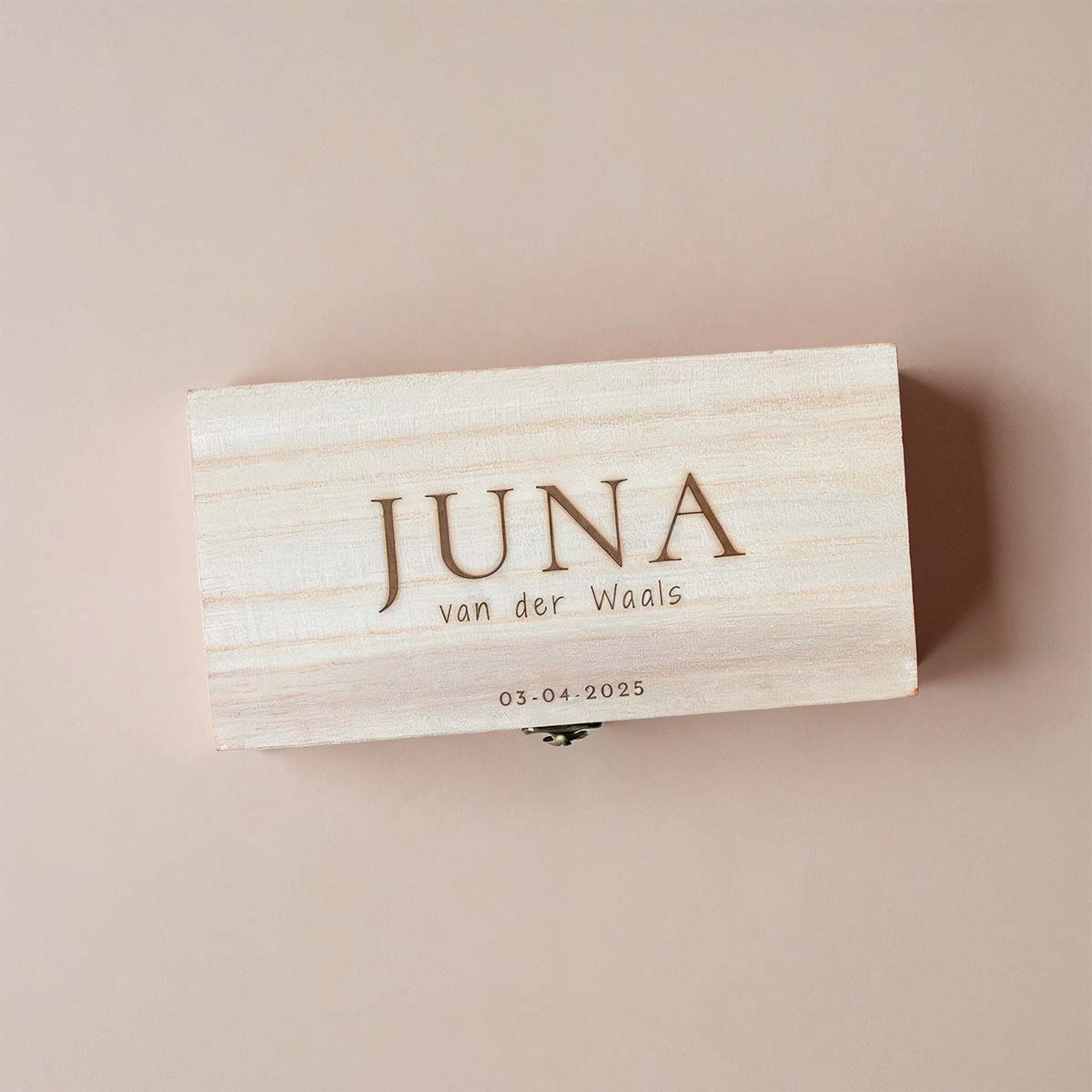 Gepersonaliseerd doosje - Lieve letters