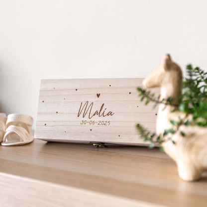 Gepersonaliseerd doosje - Puntjes pret