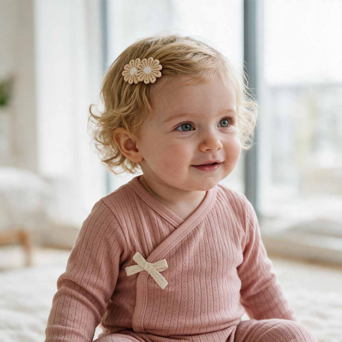 Babyspangen Beige Schelm
